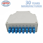 SC capacity Fiber Optic Distribution Box Metal Material fiber optic terminal box