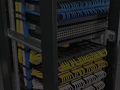 کانال نوع مدیریت کابل سینی 24 پورت مدیر کابل برای مرکز داده قفسه / کابینت