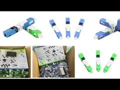 فست کانکتور Ftth Sc Apc لوازم جانبی فیبر نوری تک حالت