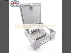 50 جفت داخل UK نوع جعبه اتصال تاج جعبه توزیع نوار برای کابل مس تلفن