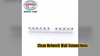 محلول صفحه دیواری حرفه ای RJ45 RJ11
