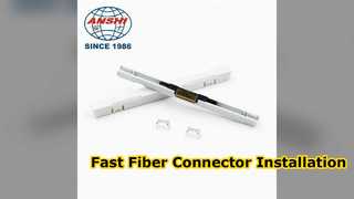 راهنمای نصب سریع کانکتور فیبر نوری FTTH