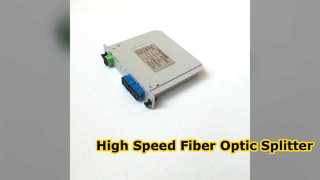 اسپلیتر PLC فیبر نوری 1x8 با کارایی بالا برای FTTH