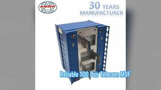 راه حل قابل اعتماد مخابراتی JPX202 100 جفت ترمینال MDF
