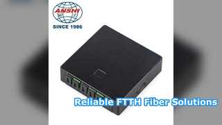 جعبه شکاف فیبر نوری PLC FTTH با کارایی بالا