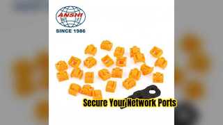راه حل امنیتی شبکه RJ45 Port Lock و Keystone Jack