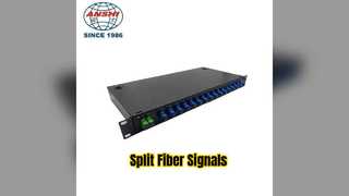 1U 19 Rack Mount PLC Splitter SC UPC Singlemode