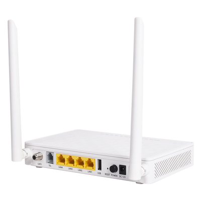 AS- ONU22 1GE+3FE+CATV+2.4G WIFI 1GE+3FE+VOIP+2.4G WLAN+CATV  XPON ONU