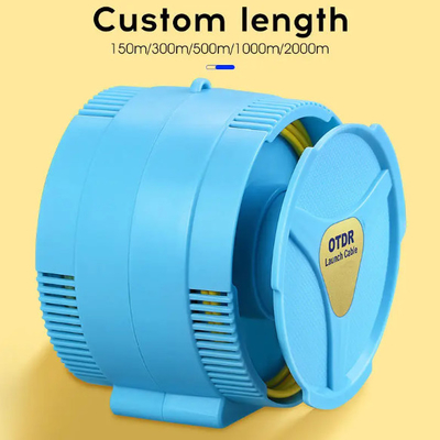 OTDR Fiber Optic Launch Cable Box FTTH SC LC ST FC 500M 1KM 2KM G.657A1 Cable Reel Box