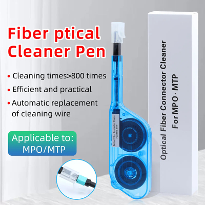 Fiber Optic Cleaning Tool NFC IBC MPO One Click Cleaner For MPO MTP Connector