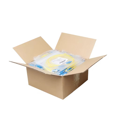 0.9mm 1/1.5 Meter FTTH Sc-upcyellow SC/APC Sinle Core Sm G.652d Core Sc Fiber Patch Pigtail
