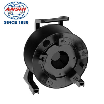 30M Outdoor Tactical Cable Reel, CMP Sealed UTP/FTP Ethernet Cable & FC Armored Fiber Patch Cord, Cat5e Cat6 Cat7, Plastic Cable Reel For Network Wiring