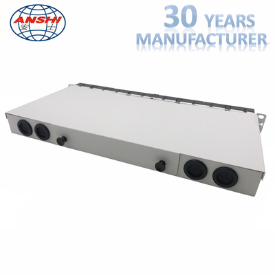 Distribution Ftth 4u Optical Fibre Frame 19 Inch