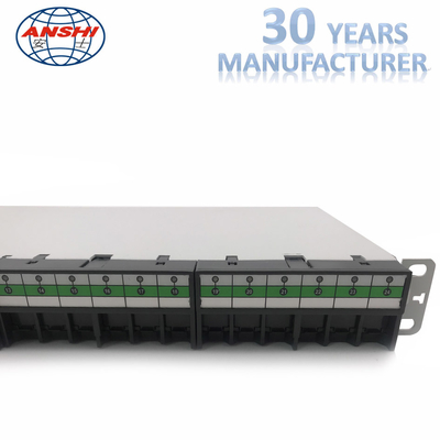 Distribution Ftth 4u Optical Fibre Frame 19 Inch