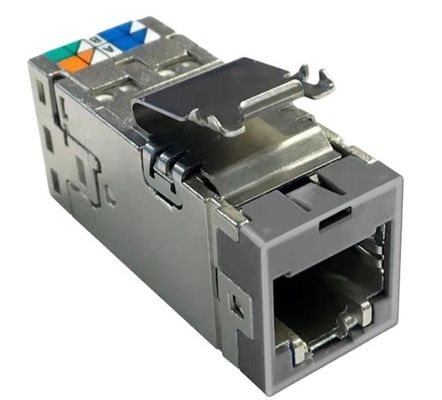 جک ماژولار ANSHI AMP-TWIST SLX رده 6A با محافظ 4 جفت بدون پوشش گرد و غبار