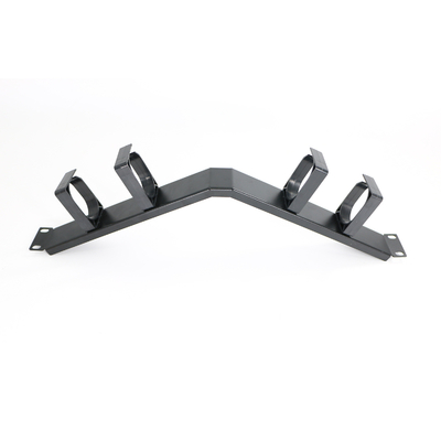 ANSHI 19 اینچ مدیریت کابل فلزی 4 حلقه XL-4020-3C-B