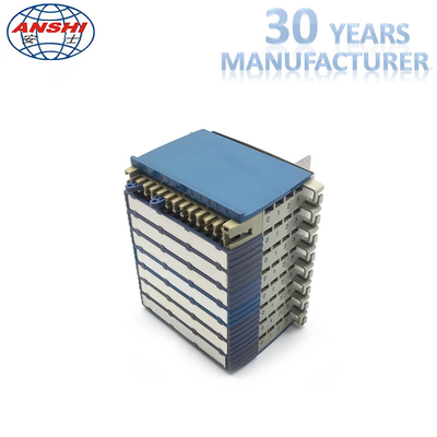 MPX286-16 120 اهم 16 سیستم واحد دیواری قاب توزیع دیجیتال قاب آبی و سفید