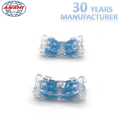 4 جفت اتصال دهنده ای در خط اتصال دهنده های سیم 0.4 - 0.7mm ژل پر شده شفاف قفل مفصل