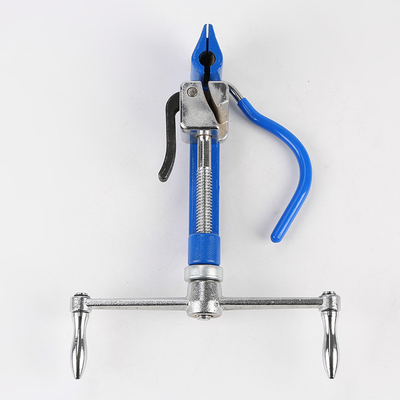 Screw Type Cable Tie Pliers Stainless Steel Strapping Tool Belt Tightening Machine Band Tension Tool 304 Steel