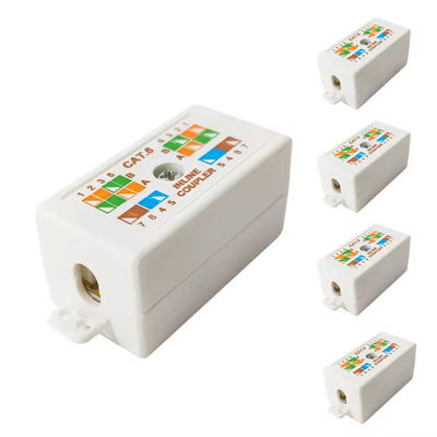 CAT6 CAT5E IDC 4 Pair/8 Way Junction Box 8P8C - کوپلر کابل در خط - سوکت ترمینال