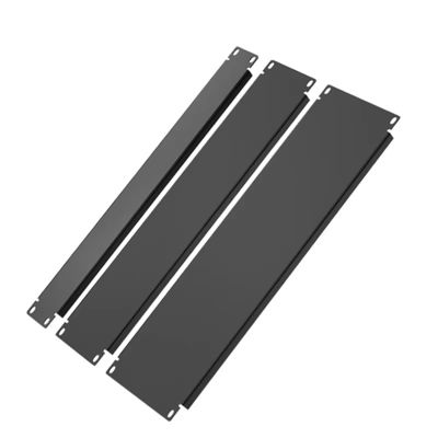 کابینت سیاه 6U با سفید 1U 2U 3U 4U پنل کور سرور قطعات مخابراتی