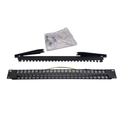 پنل پچ زیگزاگ با چگالی بالا و ماژولار، 48xRJ45/u/s، بدون تجهیزات، 1U