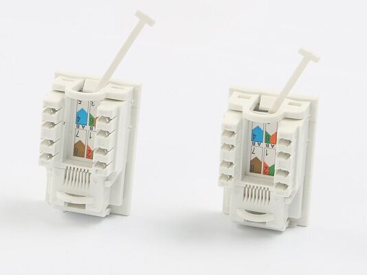 UK Type CAT6 UTP LJ6C Network Floor Box Module 38 x 25mm