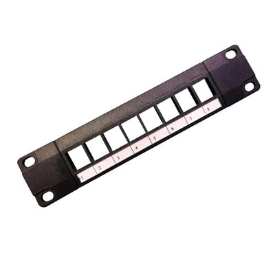 پانل بسته بندی ماژولار بدون پورت با سازگاری CAT6A برای اتصالات RJ45