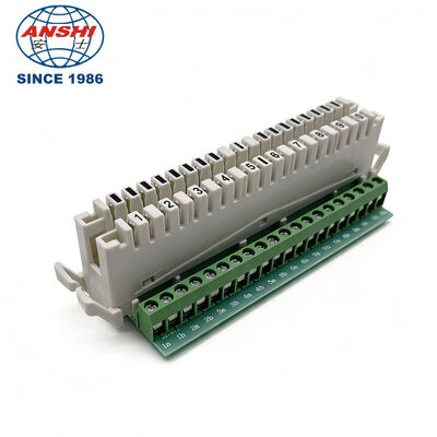 20 قطب ماژول های جداکننده با صفحه مدار 10 جفت قطع یا تغییر مدار الکترونیکی ماژول جدا کننده مونتاژ
