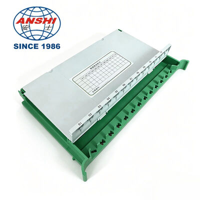 سینی اتصال مستقیم فیبر نوری عمده فروشی کارخانه 12 هسته 24 هسته سازگار با محیط زیست ABS مخابرات V3.0 سینی اتصال فیبر یکپارچه ODF