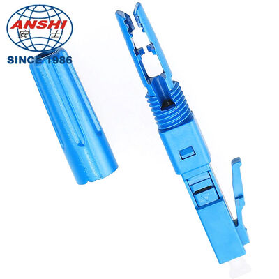 Fiber Optic LC APC Fast Connector FTTH Mechanical Splicer  Metal V-groove Single Mode Multimode OM3 OM4