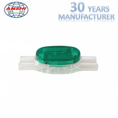 U1B Green Color 0.9-1.3mm Wire Butt Connector Moisture-Resistant IDC Terminal Block